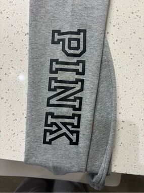 PINK Heather Gray Leggings